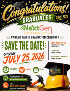 NextGen July 25th Graduation Flyer